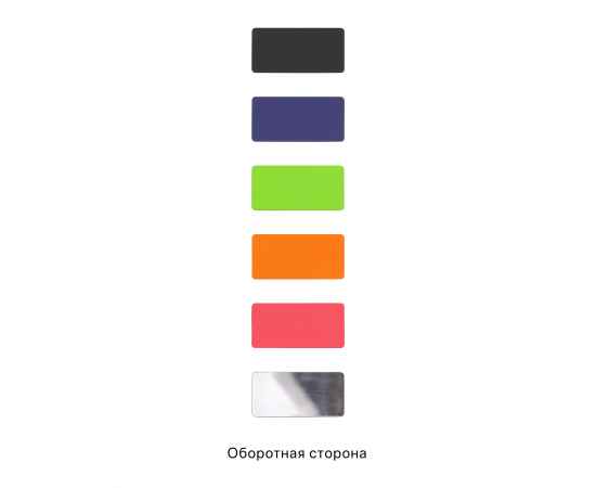 Шильд металлический, покрытие soft touch, подложка хром, оранжевый, Цвет: оранжевый, изображение 3