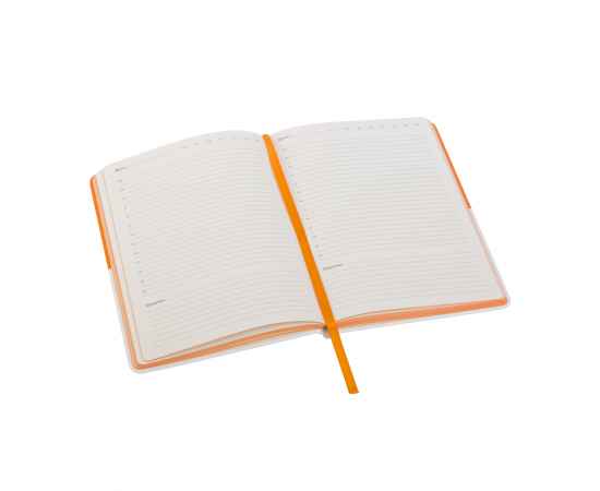 Ежедневник недатированный 'Палермо', А5, оранжевый с белым OG_3819-10/1, Цвет: оранжевый с белым, изображение 4