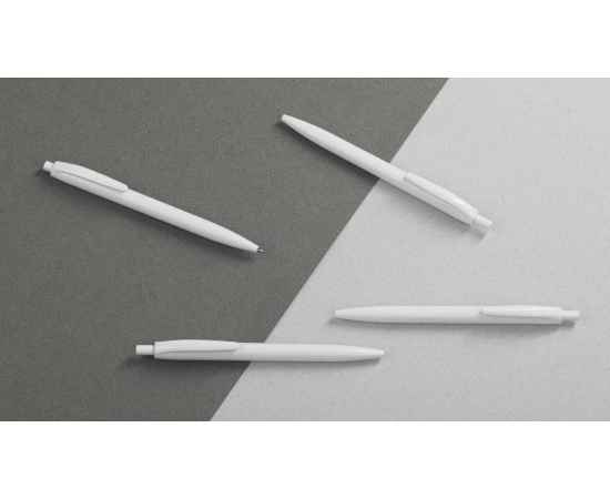 Ручка шариковая 'Phil' из антибактериального пластика, белый, Цвет: белый, изображение 3