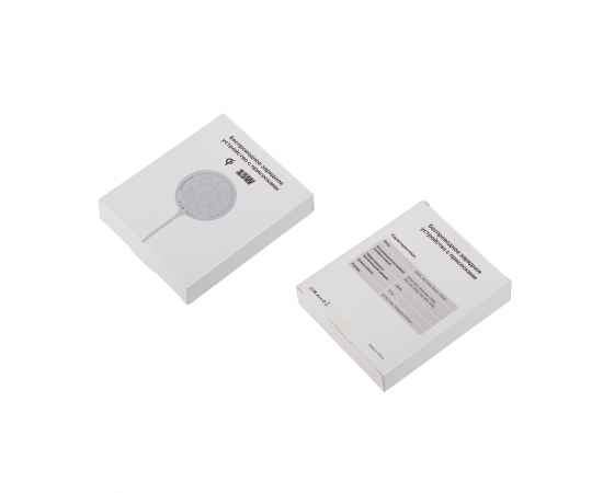 Беспроводное (15W) зарядное устройство 'Sticker' с присосками, белый, Цвет: белый, изображение 7