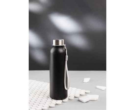 Бутылка для воды 'Natural' 600 мл, черный, Цвет: черный, изображение 2