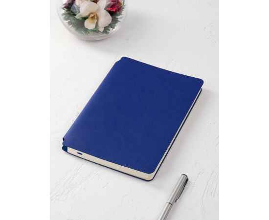 Ежедневник недатированный 'Альба', формат А5, гибкая обложка, синий OG_3820-2, Цвет: синий, изображение 7
