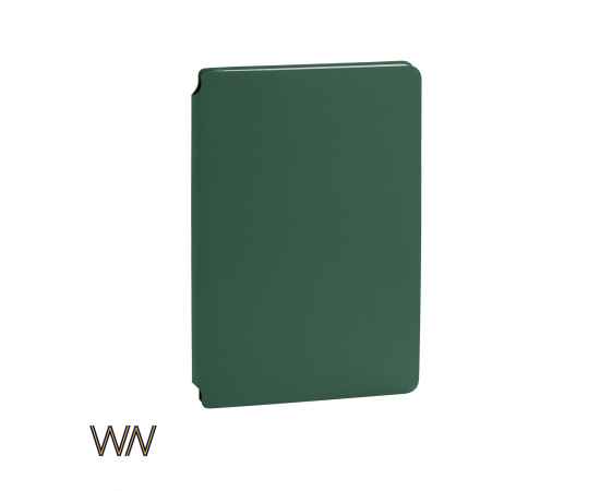 Ежедневник недатированный 'Альба', формат А5, гибкая обложка, зеленый, Цвет: зеленый