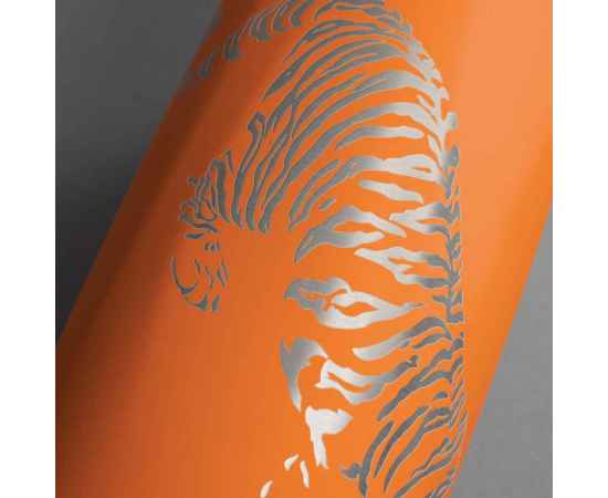 Термос 'Calypso' 500 мл, покрытие soft touch, коробка, оранжевый, Цвет: оранжевый, изображение 4
