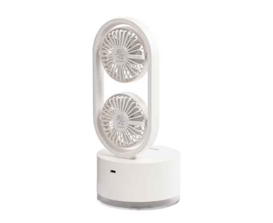 Портативный увлажнитель воздуха 'Smart Wind' с двумя вентиляторами, белый, Цвет: белый, изображение 4