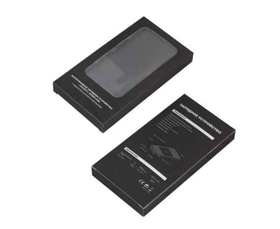 Беспроводное зарядное устройство 'Sticky SOFTTOUCH', 10000 mAh с подсветкой логотипа и присосками, черный, Цвет: черный, изображение 6