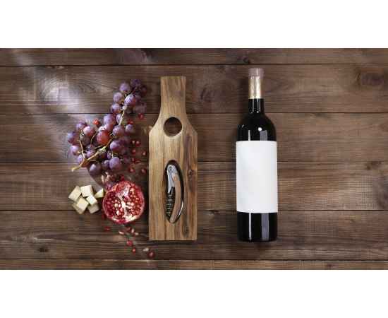 Набор винный 'Wine board', натуральный, изображение 2