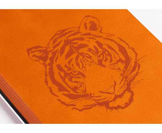 Ежедневник недатированный 'Аскона', формат А5, гибкая обложка, оранжевый, Цвет: оранжевый, изображение 4