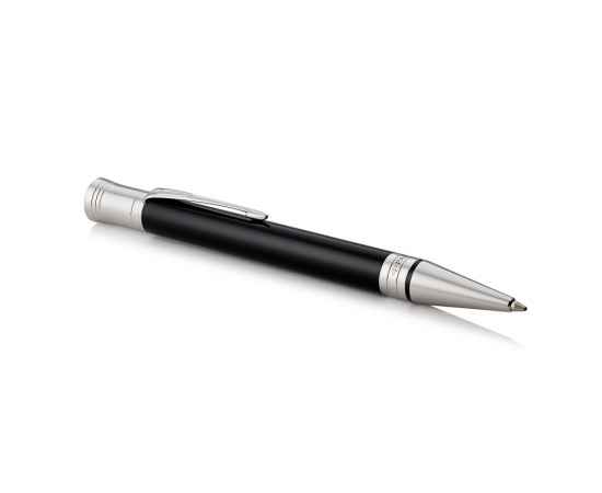 Шариковая ручка Parker Duofold Classic International Black CT, стержень: M, цвет чернил: black, в подарочной упаковке., изображение 3