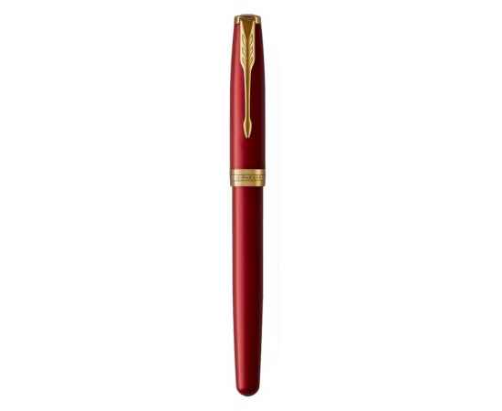 Перьевая ручка Parker Sonnet , Lacquer Intense Red GT, перо: F, цвет чернил: black, в подарочной упаковке, изображение 5