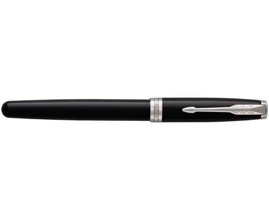 Ручка-роллер Parker Sonnet T539, цвет: Laque Black СT,  стержень: F, цвет чернил: black, в подарочной упаковке, изображение 5