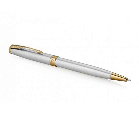 Подарочный набор: Ежедневник недатированныйи Шариковая ручка Parker Sonnet K527 цвет: St. Steel GT, изображение 3