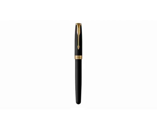 Перьевая ручка Parker Sonnet , Matte Black GT, перо: F, цвет чернил: black, в подарочной упаковке, изображение 5