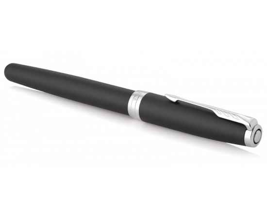 Перьевая ручка Parker Sonnet , Matte Black CT, перо: F, цвет чернил: black, в подарочной упаковке, изображение 3