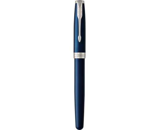 Ручка-роллер Parker Sonnet Blue Subtle CT, стержень: F, цвет чернил: black, в подарочной упаковке, изображение 3