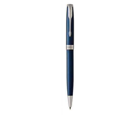 Подарочный набор: Шариковая ручка Sonnet Blue Lacquer CT и Ежедневник недатированный синий, изображение 2