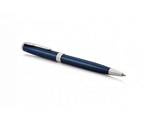 Подарочный набор: Шариковая ручка Sonnet Blue Lacquer CT и Ежедневник недатированный синий, изображение 5