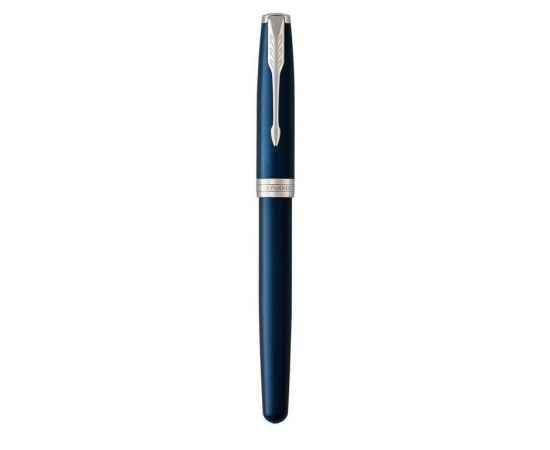Перьевая ручка Parker Sonnet Blue Subtle CT, перо: F, цвет чернил: black, в подарочной упаковке, изображение 3