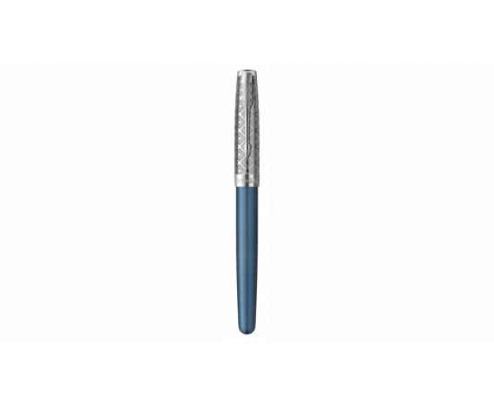 Ручка-роллер Parker Sonnet Premium Refresh BLUE CT, стержень: F, цвет чернил: black, в подарочной упаковке, изображение 4