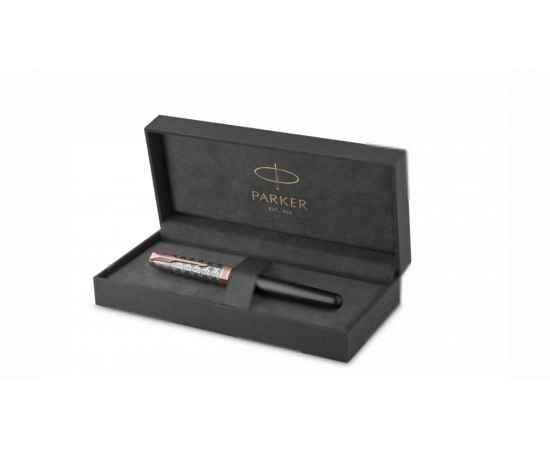 Ручка-роллер Parker Sonnet Premium Refresh GREY GT, стержень: F, цвет чернил: black, в подарочной упаковке, изображение 2