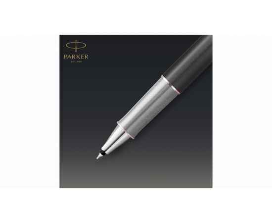 Ручка-роллер Parker Sonnet Premium Refresh GREY GT, стержень: F, цвет чернил: black, в подарочной упаковке, изображение 8