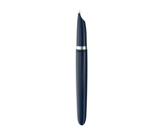 Перьевая ручка Parker 51 CORE MIDNIGHT BLUE CT, перо: F, цвет чернил: black/blue в подарочной упаковке., изображение 6