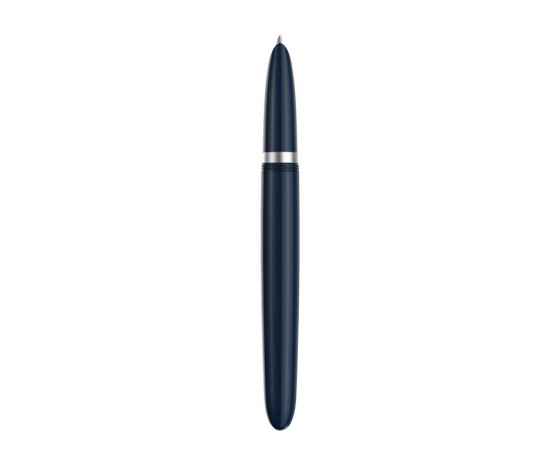 Перьевая ручка Parker 51 CORE MIDNIGHT BLUE CT, перо: F, цвет чернил: black/blue в подарочной упаковке., изображение 8