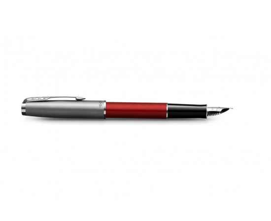 Перьевая ручка Parker Sonnet Entry Point Red Steel CT, перо: F, цвет чернил: black, в подарочной упаковке, изображение 4