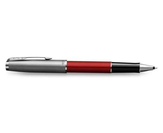 Ручка роллер Parker Sonnet T546  Red CT, стержень: F, цвет чернил: black, в подарочной упаковке, изображение 4