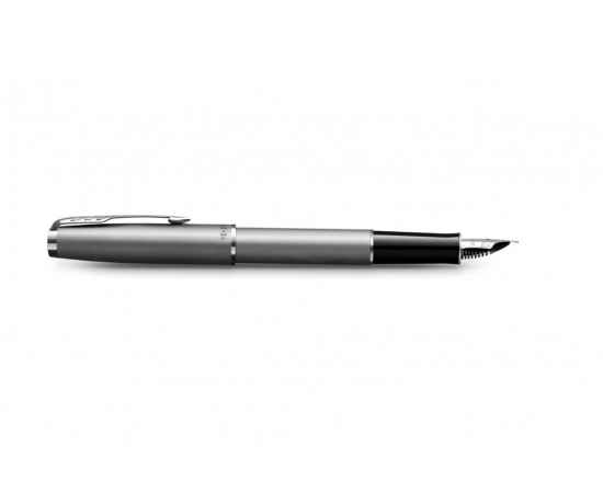 Перьевая ручка Parker Sonnet Entry Point Stainless Steel CT, перо: F, цвет чернил: black, в подарочной упаковке, изображение 4