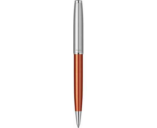 Шариковая ручка Parker Sonnet Essentials Orange SB Steel CT, цвет чернил black, стержень: M, в подарочной упаковке., изображение 4
