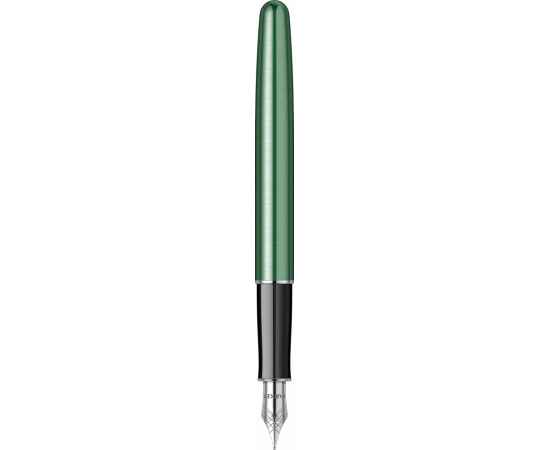 Перьевая ручка Parker Sonnet Essentials Green SB Steel CT, перо: F, цвет чернил black, в подарочной упаковке., изображение 8