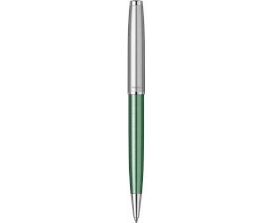 Шариковая ручка Parker Sonnet Essentials Green SB Steel CT, цвет чернил black, стержень: M, в подарочной упаковке., изображение 4