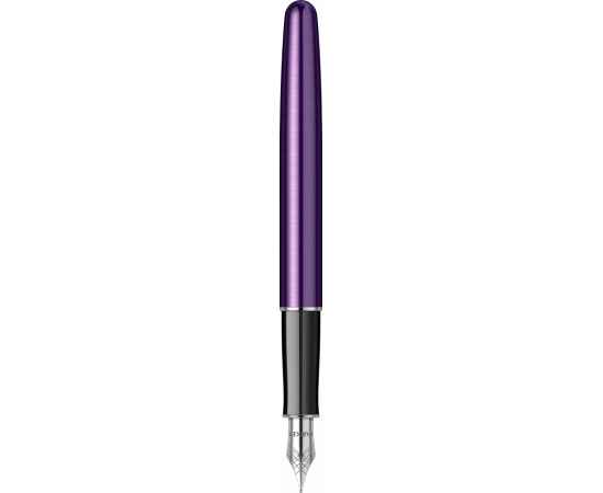 Перьевая ручка Parker Sonnet Essentials Violet SB Steel CT, перо: F, цвет чернил black, в подарочной упаковке., изображение 8
