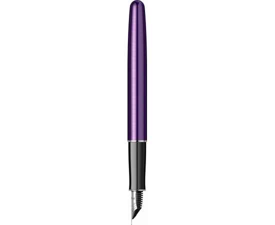Перьевая ручка Parker Sonnet Essentials Violet SB Steel CT, перо: F, цвет чернил black, в подарочной упаковке., изображение 9