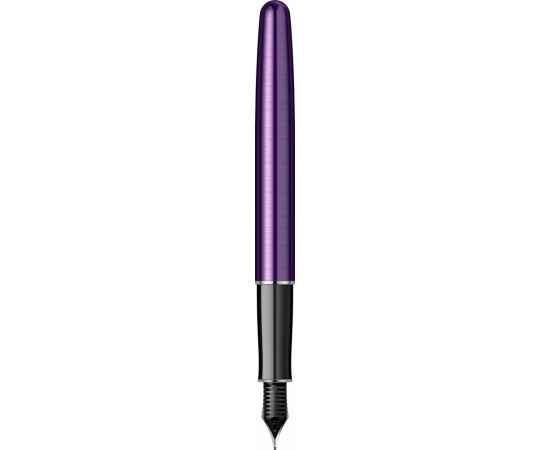 Перьевая ручка Parker Sonnet Essentials Violet SB Steel CT, перо: F, цвет чернил black, в подарочной упаковке., изображение 10