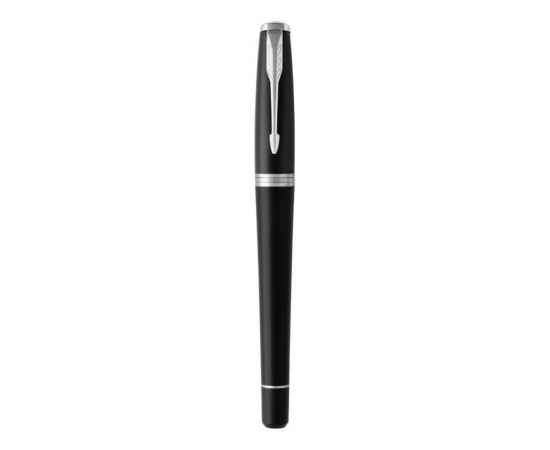 Перьевая ручка Parker Urban Core, (матовый черный лак) Muted Black CT, F309, перо: F, цвет чернил: blue, в подарочной упаковке., изображение 2