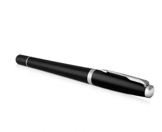 Перьевая ручка Parker Urban Core, (матовый черный лак) Muted Black CT, F309, перо: F, цвет чернил: blue, в подарочной упаковке., изображение 5