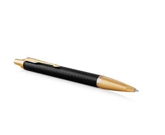Шариковая ручка Parker IM Premium Black GT, стержень: M, цвет чернил: blue, в подарочной упаковке., изображение 3