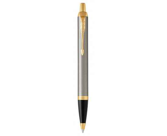 Подарочный набор: Ежедневник недатированный и Шариковая ручка Parker IM Metal, цвет: Brushed Metal GT, изображение 3