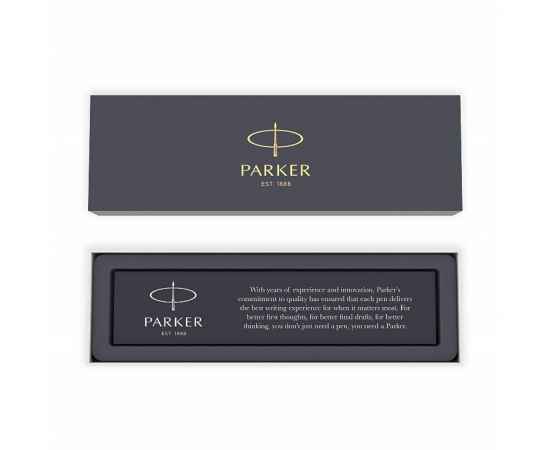 Набор из 2х ручек в подарочной коробке Parker IM 'Duo' Stainless Steel CT;.  Шариковая и перьевая ручка., изображение 8