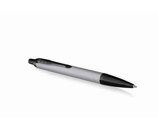Шариковая ручка Parker IM Achromatic, Grey BT,стержень: M, цвет чернил: blue, в подарочной упаковке., изображение 10
