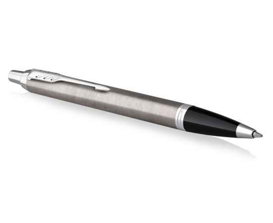 Шариковая ручка Parker IM Stainless Steel CT, стержень: M, цвет чернил: black, в подарочной упаковке., изображение 3