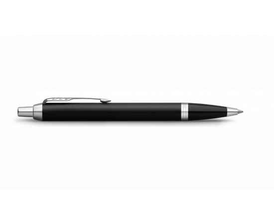 Шариковая ручка Parker IM Metal Black CT лак матовый, стержень: M, цвет чернил: black, в подарочной упаковке., изображение 6