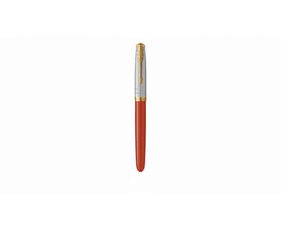 Перьевая ручка Parker 51 Premium Red GT, перо:M/F чернила:Black,Blue, в подарочной упаковке., изображение 3