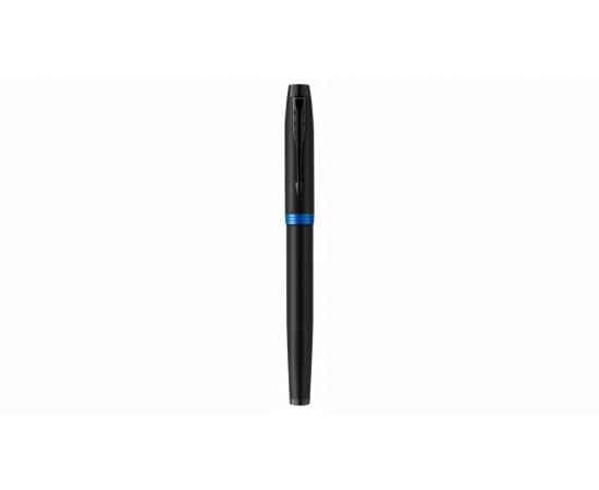 Перьевая ручка Parker IM Vibrant Rings Flame Blue, перо:F/M , цвет чернил: blue, в подарочной упаковке., изображение 3