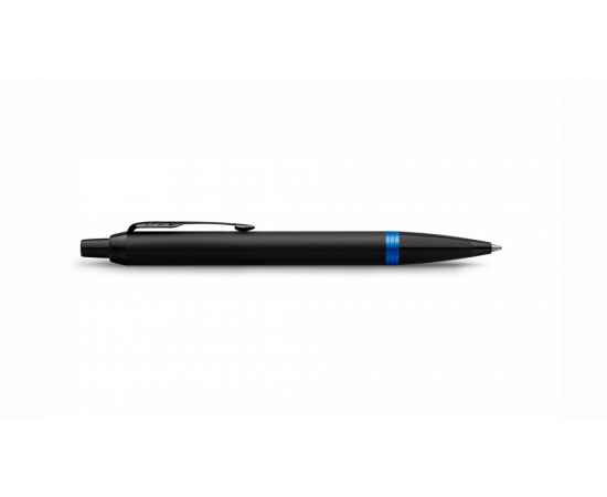 Шариковая ручка Parker IM Vibrant Rings Flame Blue,стержень: M, цвет чернил: Blue, в подарочной упаковке., изображение 4