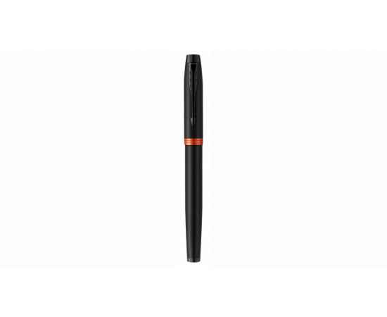Перьевая ручка Parker IM Vibrant Rings Flame Orange, перо:F/M, цвет чернил: blue, в подарочной упаковке., изображение 3