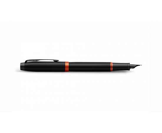 Перьевая ручка Parker IM Vibrant Rings Flame Orange, перо:F/M, цвет чернил: blue, в подарочной упаковке., изображение 5