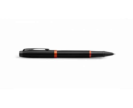 Ручка-роллер Parker IM Vibrant Rings Flame Orange, стержень:Fblk, в подарочной упаковке., изображение 5
